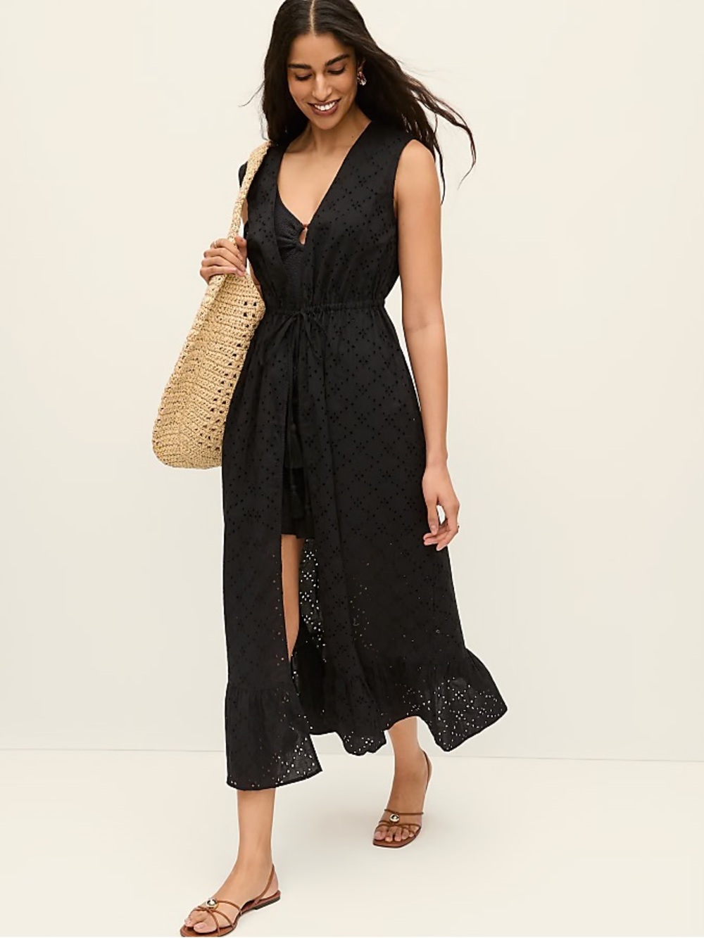 Ann Taylor Eyelet Kimono 858840